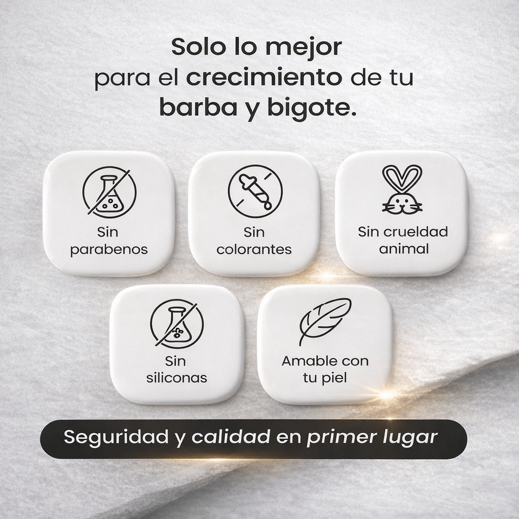 BÁLSAMO PARA CRECIMIENTO DE BARBA ULTRA POTENTE CON MINOXIDIL 20% | 100ML