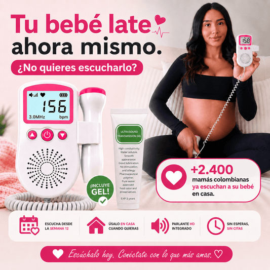 Mi Primer Latido® Monitor de Latidos Prenatal con Parlante HD