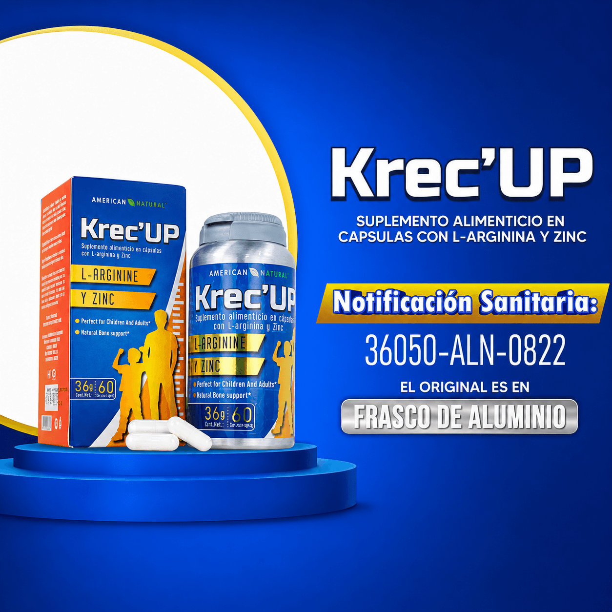 2X1 KREC’UP® ACTIVADOR DE CRECIMIENTO PREMIUM