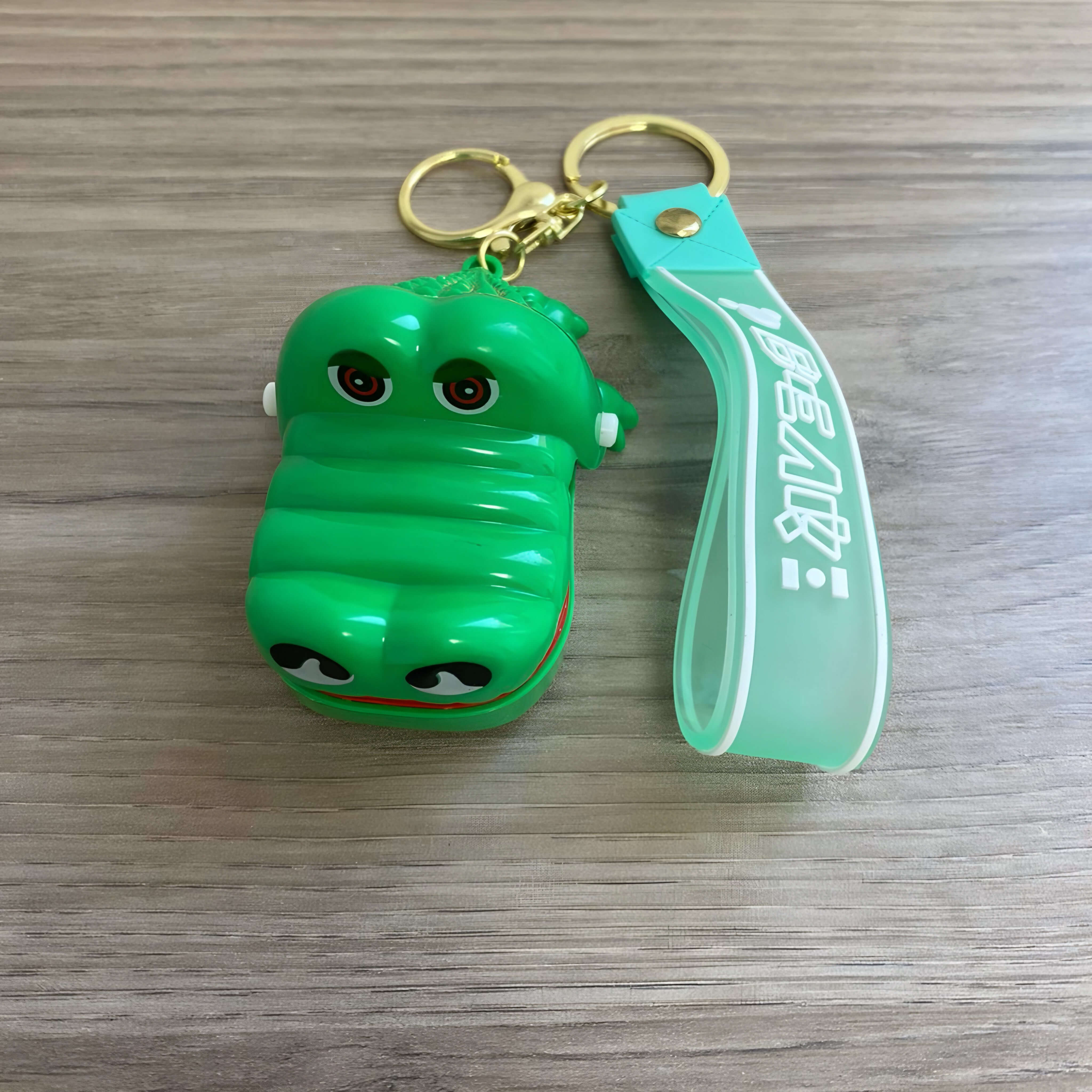 LLAVERO COCODRILO MORDELÓN 🐊 😬