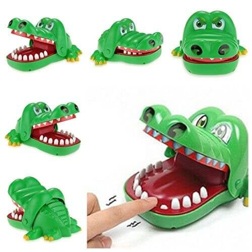 LLAVERO COCODRILO MORDELÓN 🐊 😬