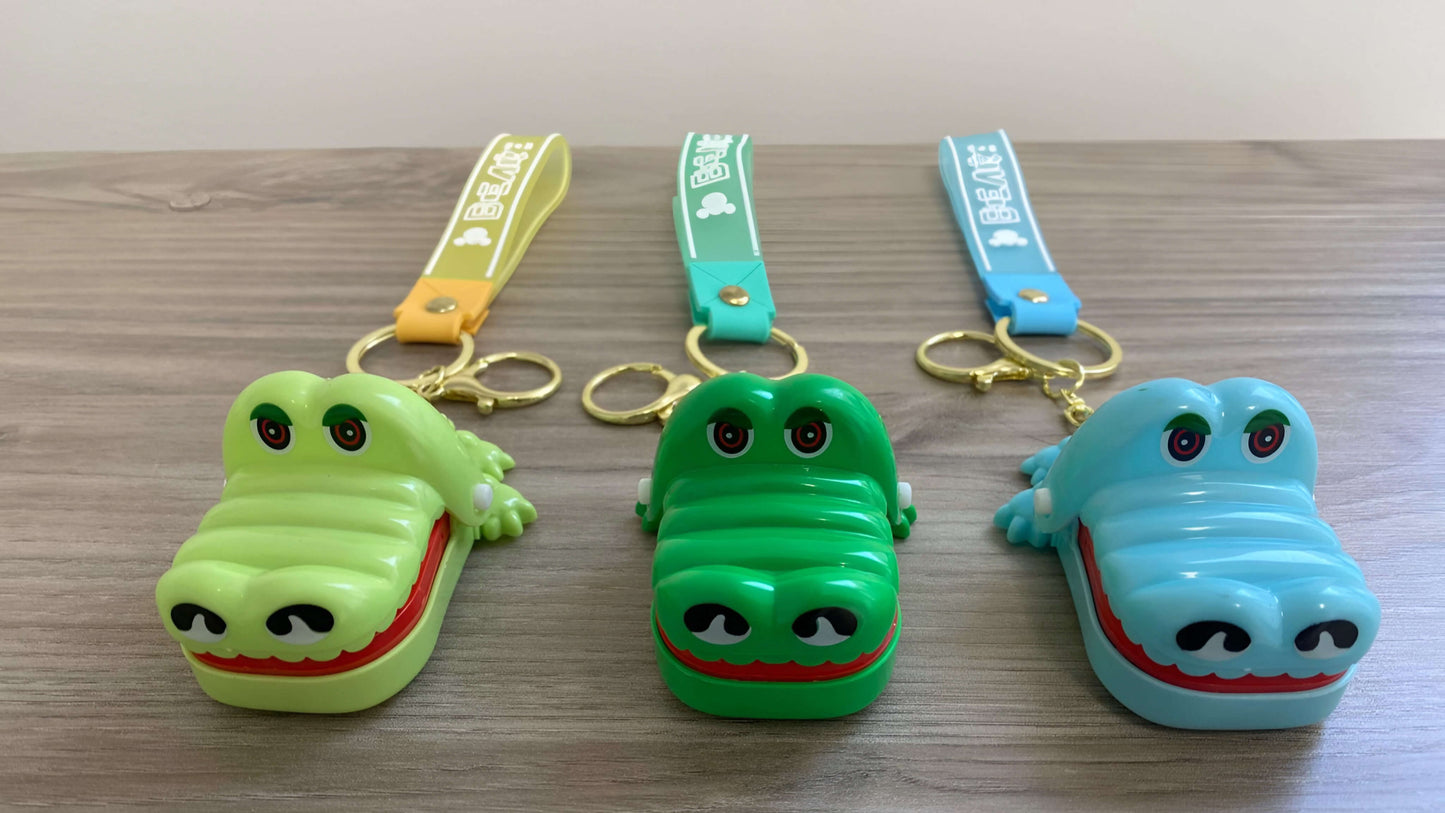 LLAVERO COCODRILO MORDELÓN 🐊 😬
