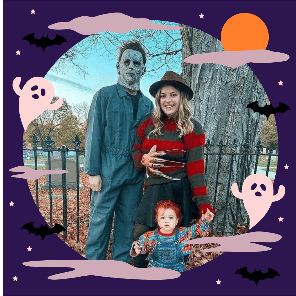 MÁSCARA MICHAEL MYERS® ORIGINAL + CUCHILLO DE JUGUETE DE REGALO 🎁