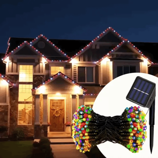 GUIRNALDA SOLAR LED 12 METROS