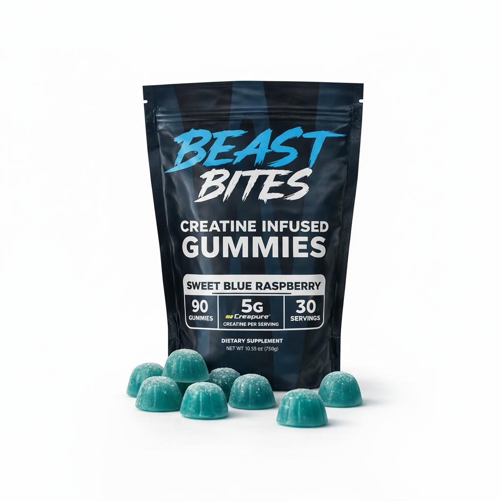 GOMAS CON INFUSIÓN DE CREATINA BEAST BITES™