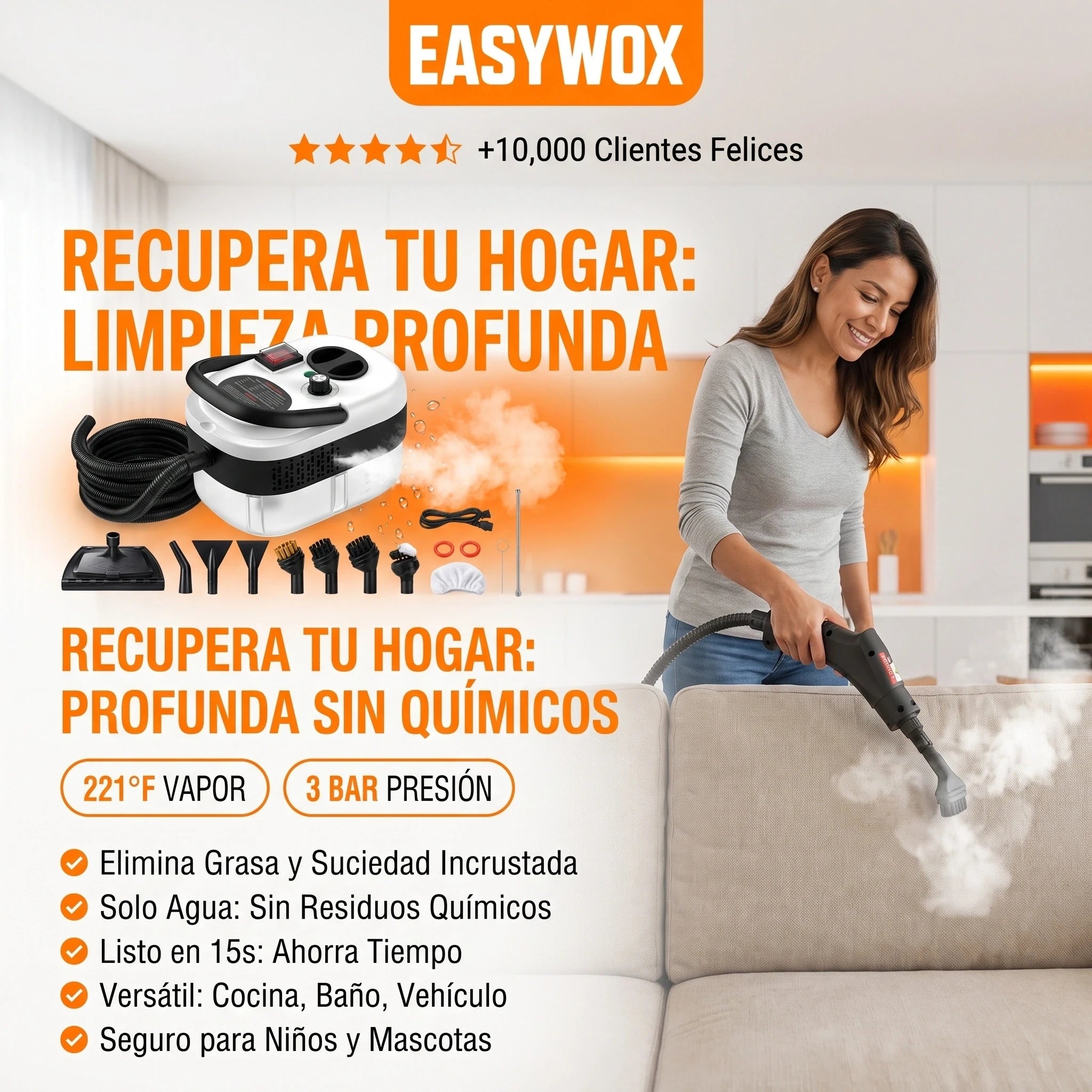 Maquina De Vapor Multifuncional