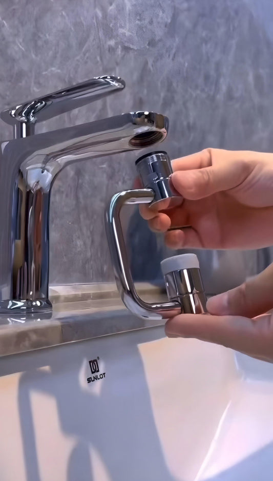 GRIFO GIRATORIO DE 180°: MÁXIMA TECNOLOGÍA EN FLEXIBILIDAD Y PUREZA DEL AGUA ♻️ - AGUAS Y ROSAS®