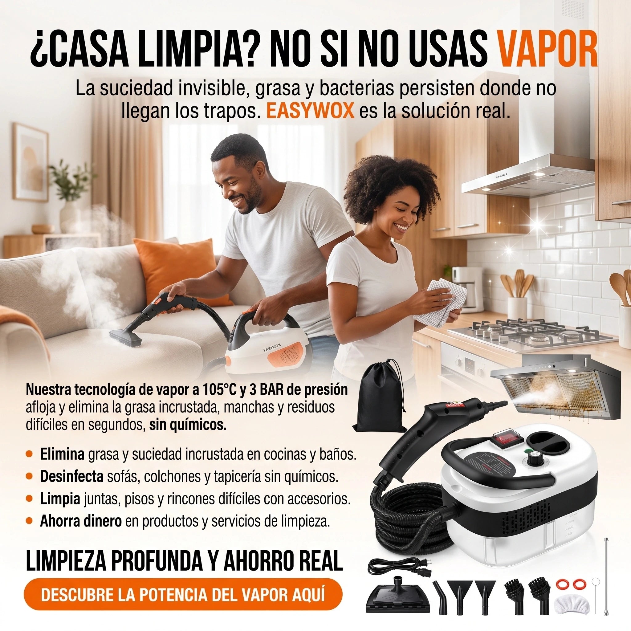 Maquina De Vapor Multifuncional