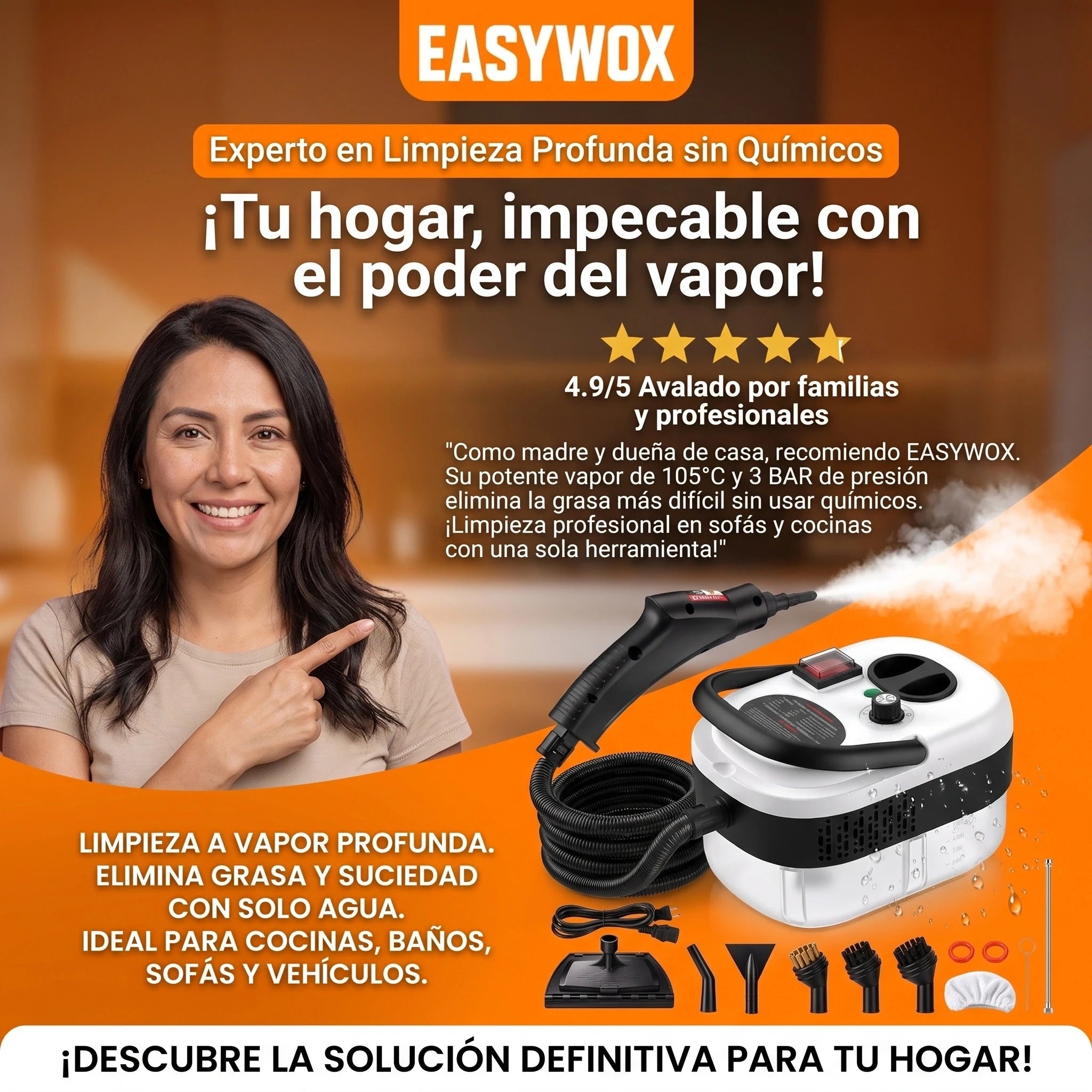 Maquina De Vapor Multifuncional